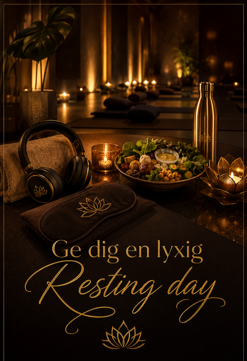 Ge dig en lyxig Resting Day – Silent-hörlurar, ögonkudde och plocklunch i varm rofylld miljö